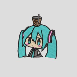 Polera Manga Corta Hatsune miku 0000
