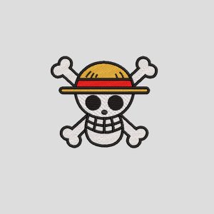 Polera Manga Corta Logo luffy 0000