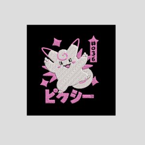 Polera Manga Larga Pokemon Clefary 0001