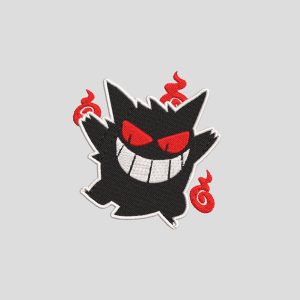 Polera Manga Corta Pokemon Gengar 0100