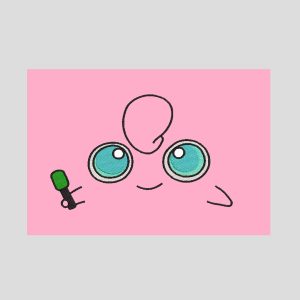 Poleron Capucha Pokemon Jigglypuff 0010