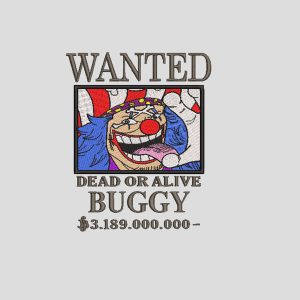 Polera Manga Corta Recompensa Buggy 0000