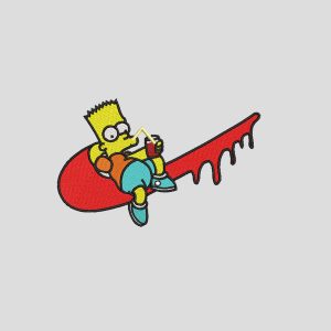 Poleron Capucha N Bart 0010