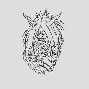 Polera Manga Corta Shinigami 0010