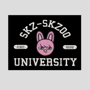 Poleron Capucha sSkz Skzoo University-Blanco 0000