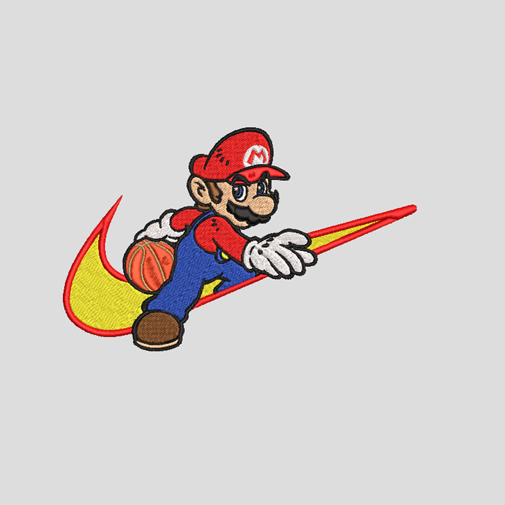 Polera Manga Corta Nike Super Mario 0010