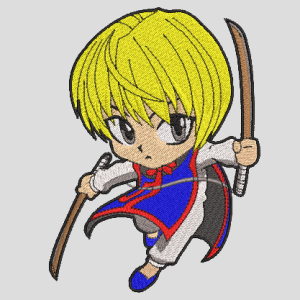 Polera Manga Larga kurapika 0001