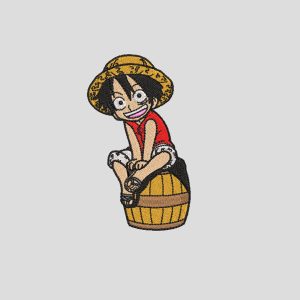 Polera Manga Corta Luffy 10110