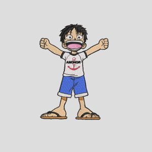 Polera Manga Larga Luffy 10101
