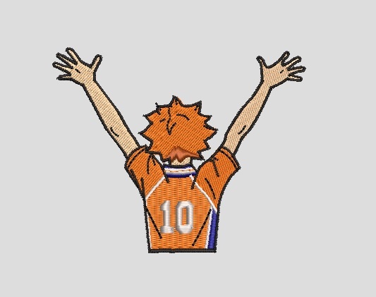 Poleron Capucha Karasuno Shoyo Hinata 0001