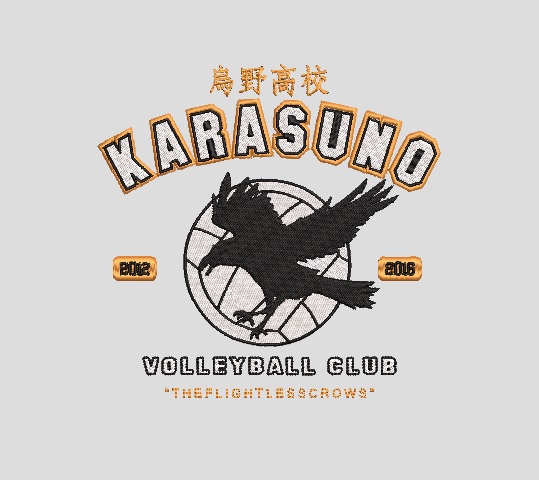 Poleron Polo Karasuno versión Dorado 0001