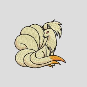 Polera Manga Corta Pokemon Ninetales 0001