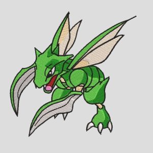 Polera Manga Corta Pokemon Scyther 0001