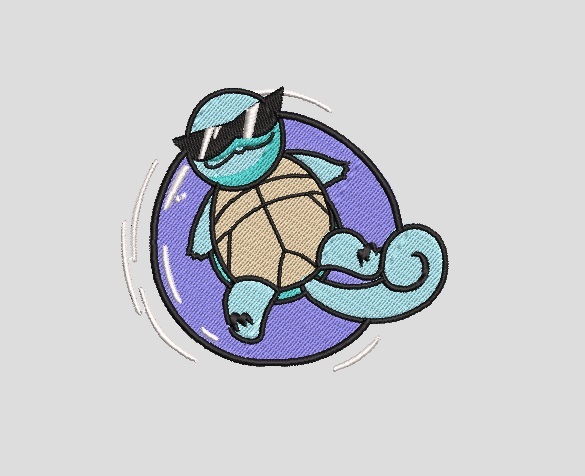 Polera Manga Larga Pokemon Squirtle 0011